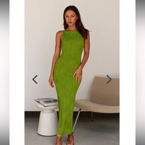 Lovalot / Mura Boutique RAMILAH DRESS in Pear Green